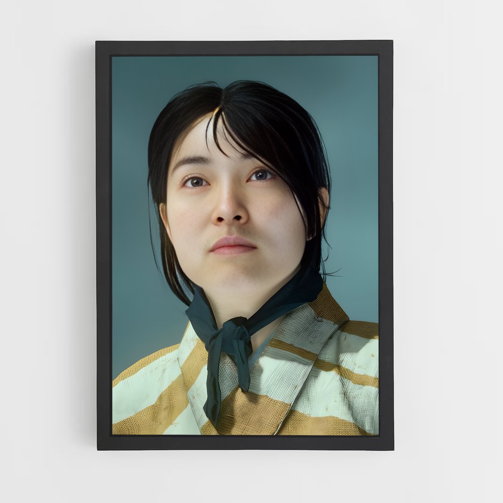 Poster Yuna de tsushima – affiche Ghost of tsushima (vue 2)